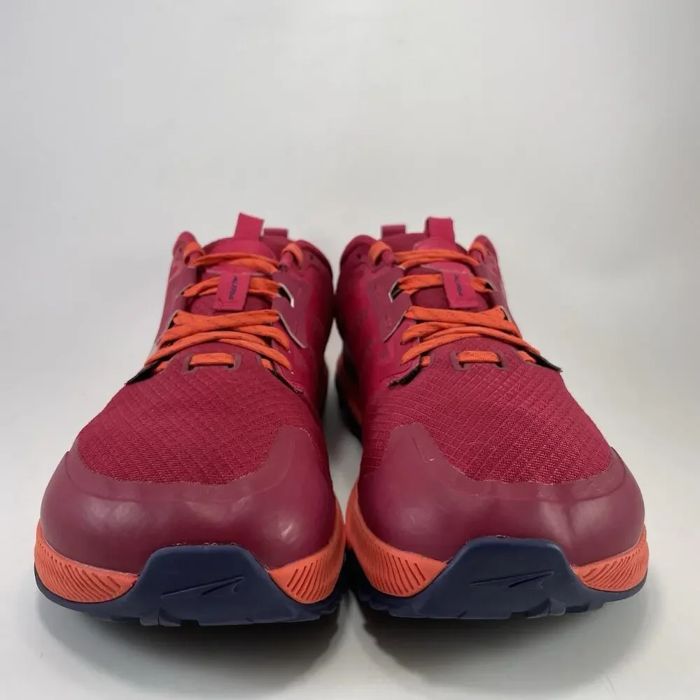 Altra Lone Peak 7 Womens Size 9.5 Burgundy Red Trail Running Shoes Low Top